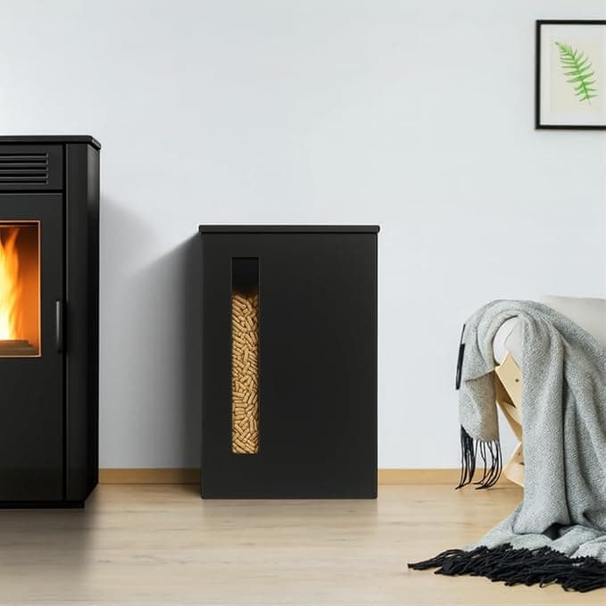 Réservoir à pellets pour poêle - vue 2
